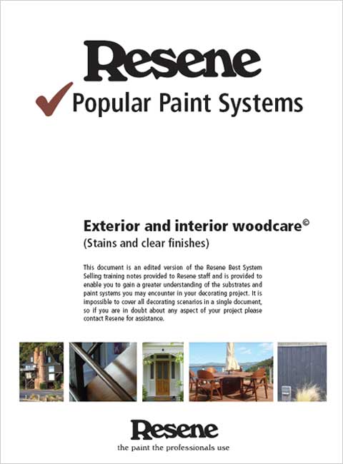 Exterior and interior woodcare - how to guide