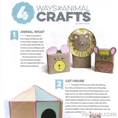 4 ways with animal crafts