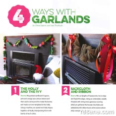 4 ways with garlands