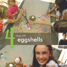 Craft ideas with eggshells