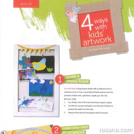 4 ways with kids’ artwork