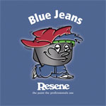 Blue Jeans - Cartoon to print
