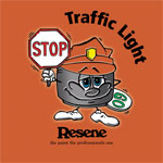Traffic Light - Cartoon to print