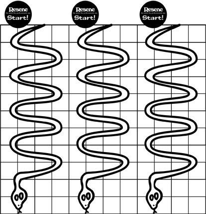 Jump Snakes Game Board