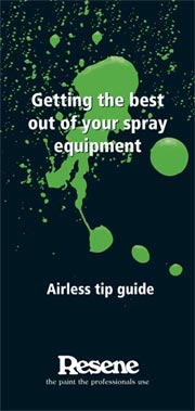 Airless spray paint coating equipment and maximising its usefulness