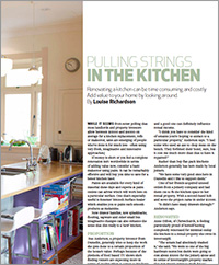 Renovating a kitchen can be time consuming and costly but it can be done it for much less