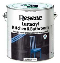 Resene Lustacryl Kitchen & Bathroom paint is Sensitive Choice® approved