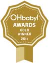 Oh Baby gold award winner 2011