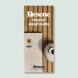 Resene Colorwood Interior Natural Wood Stain colour chart