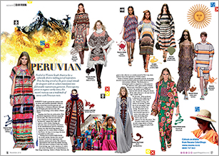 Peru has long served as the go-to visual stimuli for designers with its culture translated into fashionable mainstream garments.