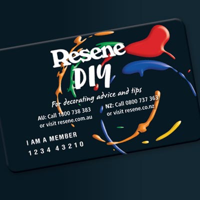 Resene DIY card