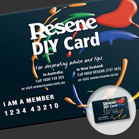 Resene DIY card - New Zealand