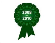 2008 and 2010 Green Ribbon Award