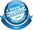 Winner Most Trusted Paint Brand 2021