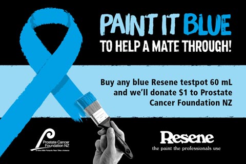 Blue September - Paint it blue to help a mate through!