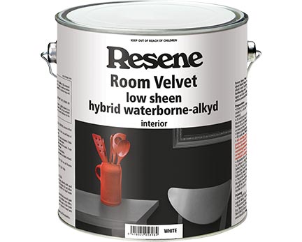 Resene Room Velvet - low sheen hybrid waterborne-alkyd