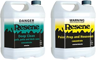 Resene Deep Clean and Paint Prep and Housewash