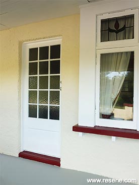 Repaint your stucco veranda