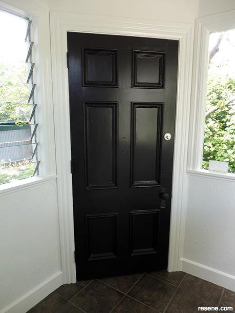 Front door – after renovation