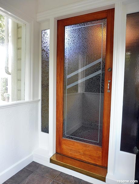 Front door – before renovation
