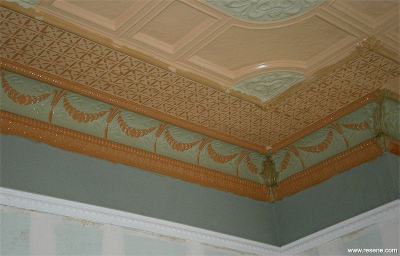 Ceiling detail with 58 colours