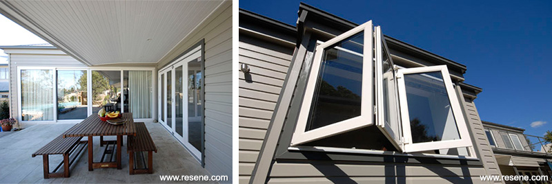 Home exterior and window trims