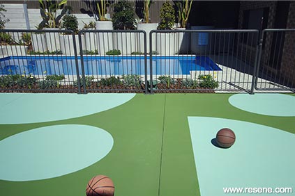 Breezebrick Courtyard House - closeup of play area