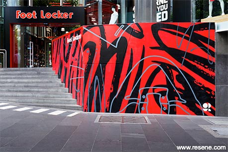 Melbourne Kicks exterior mural