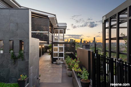 Garden design - decks and city views