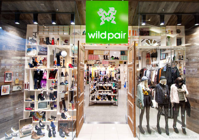 wild pair - store entrance
