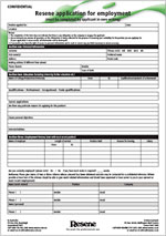 General information and application form