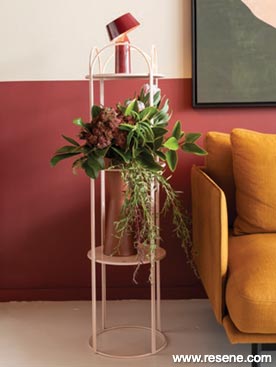 Tall planter stand