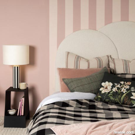 A boutique chic bedroom style