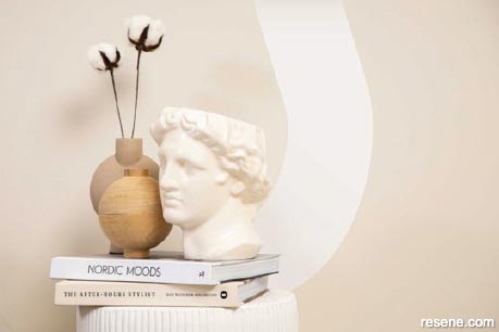 A Grecian-inspired ceramic vase