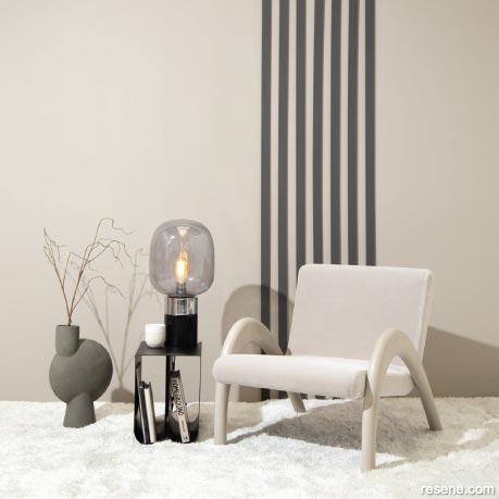 A minimalist Scandinavian style lounge