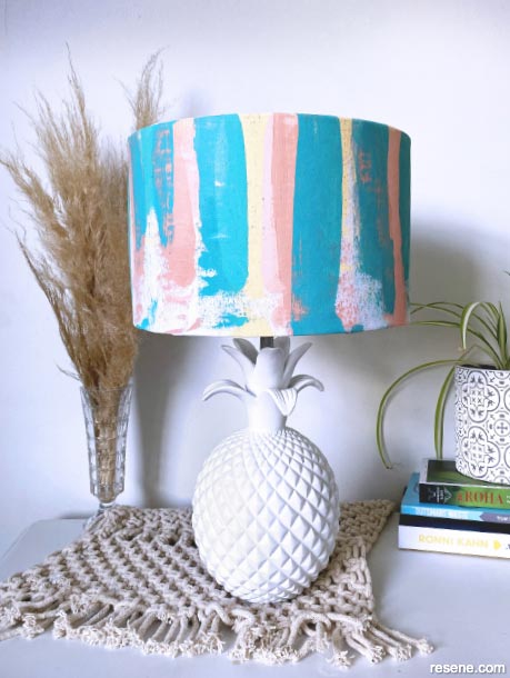 How to update a tired lampshade