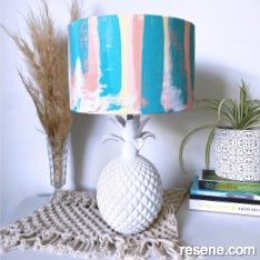 How to update a tired lampshade 
