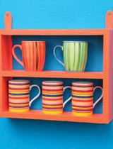 Make shelf for your mugs