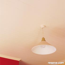 How to freshen up an old ceiling