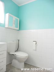 Create a fresh bathroom space
