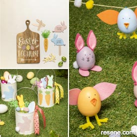 Make easter treats for easter fun.